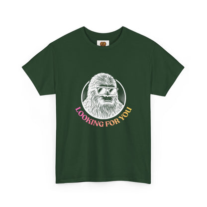 Looking For You Sasquatch T-Shirt — Retro Bigfoot Graphic Tee