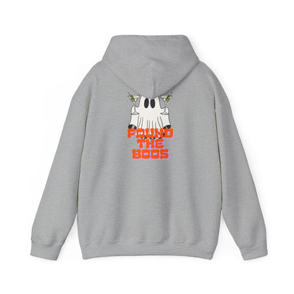 Found The Boos Hoodie — Cute Ghost Halloween Pullover with 'Found The Boos' Text