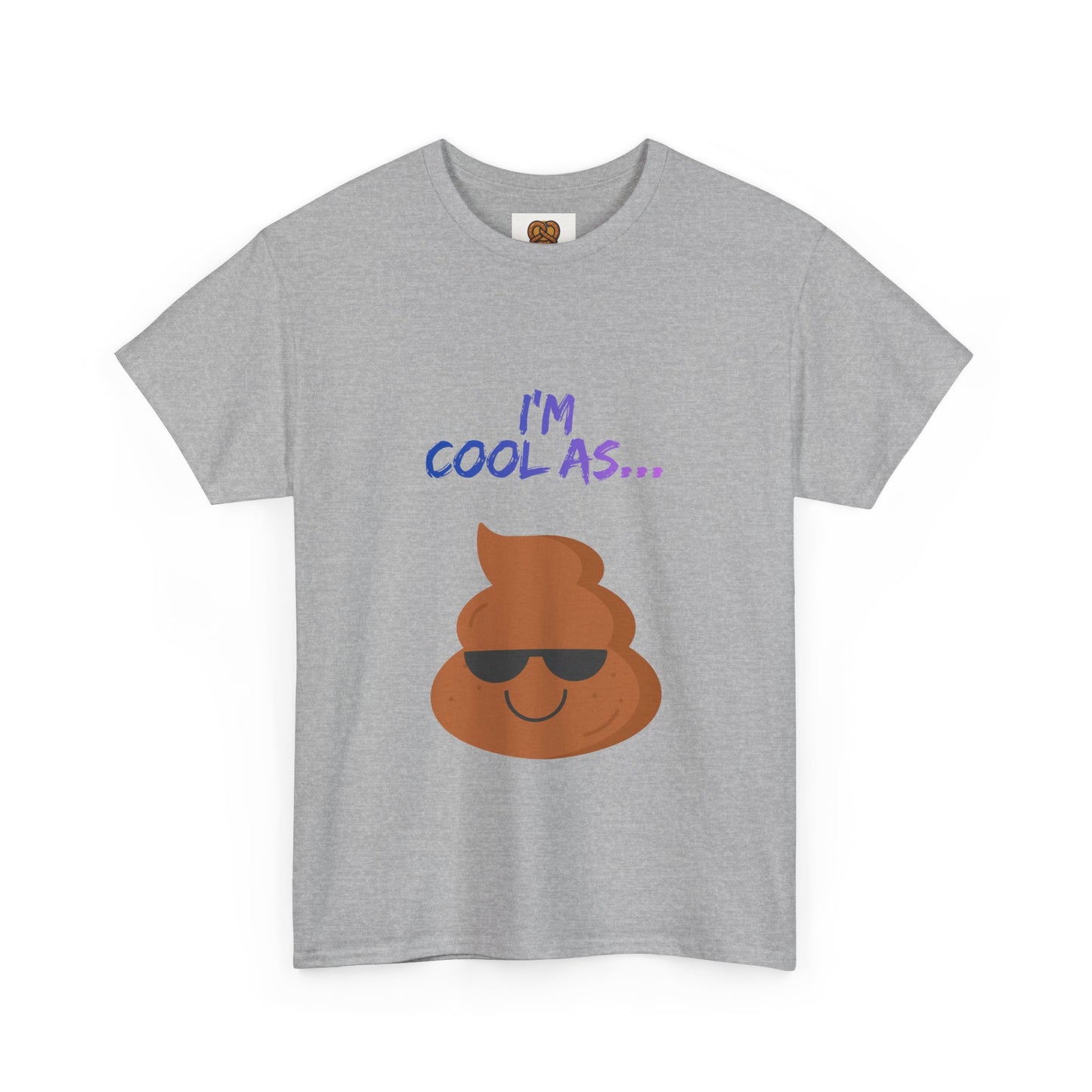 Cool Poop Emoji T-Shirt — "I’m Cool As..." Novelty Tee