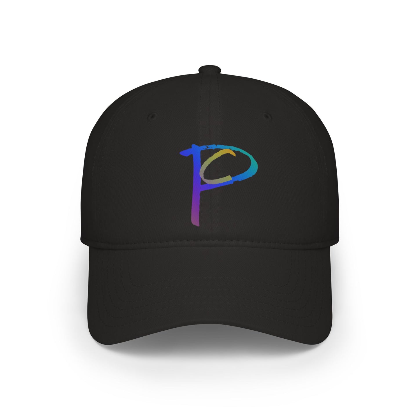 Low Profile Baseball Cap — Colorful Paranormal Consultant Logo Dad Hat, Casual Streetwear Cap