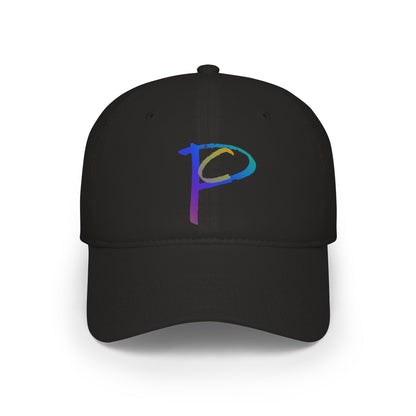 Low Profile Baseball Cap — Colorful Paranormal Consultant Logo Dad Hat, Casual Streetwear Cap