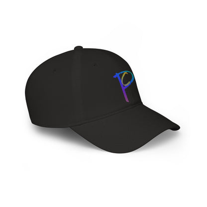 Low Profile Baseball Cap — Colorful Paranormal Consultant Logo Dad Hat, Casual Streetwear Cap