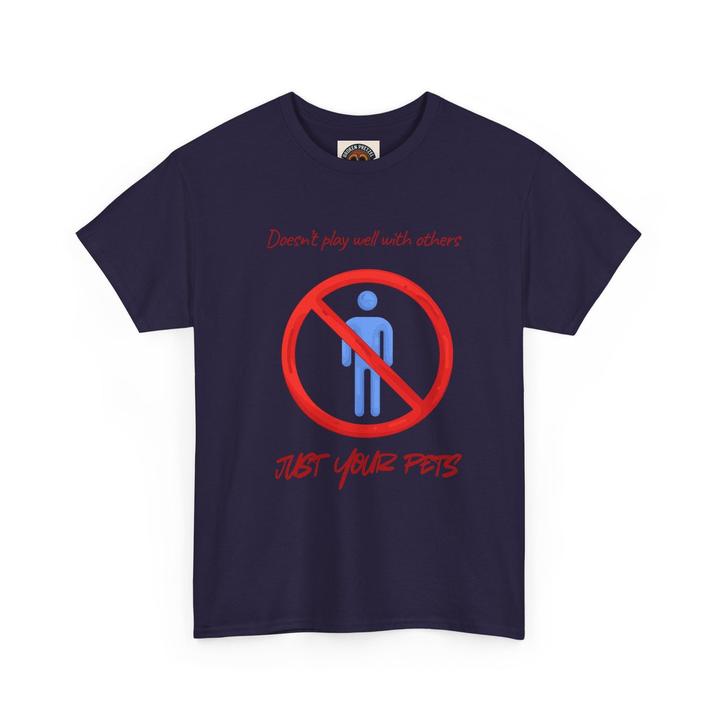 T‑Shirt — "Don’t forget your pets!" No People Icon Graphic Tee