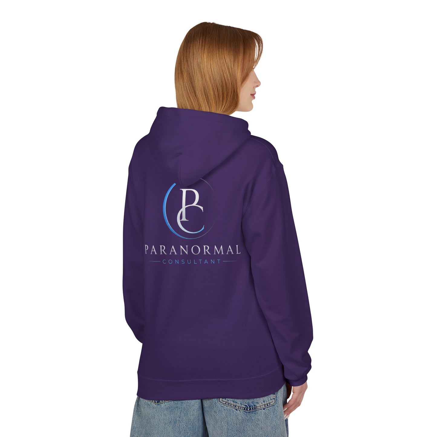 Paranormal Consultant Hoodie — Logo Pullover for Ghost Hunters & Occult Professionals