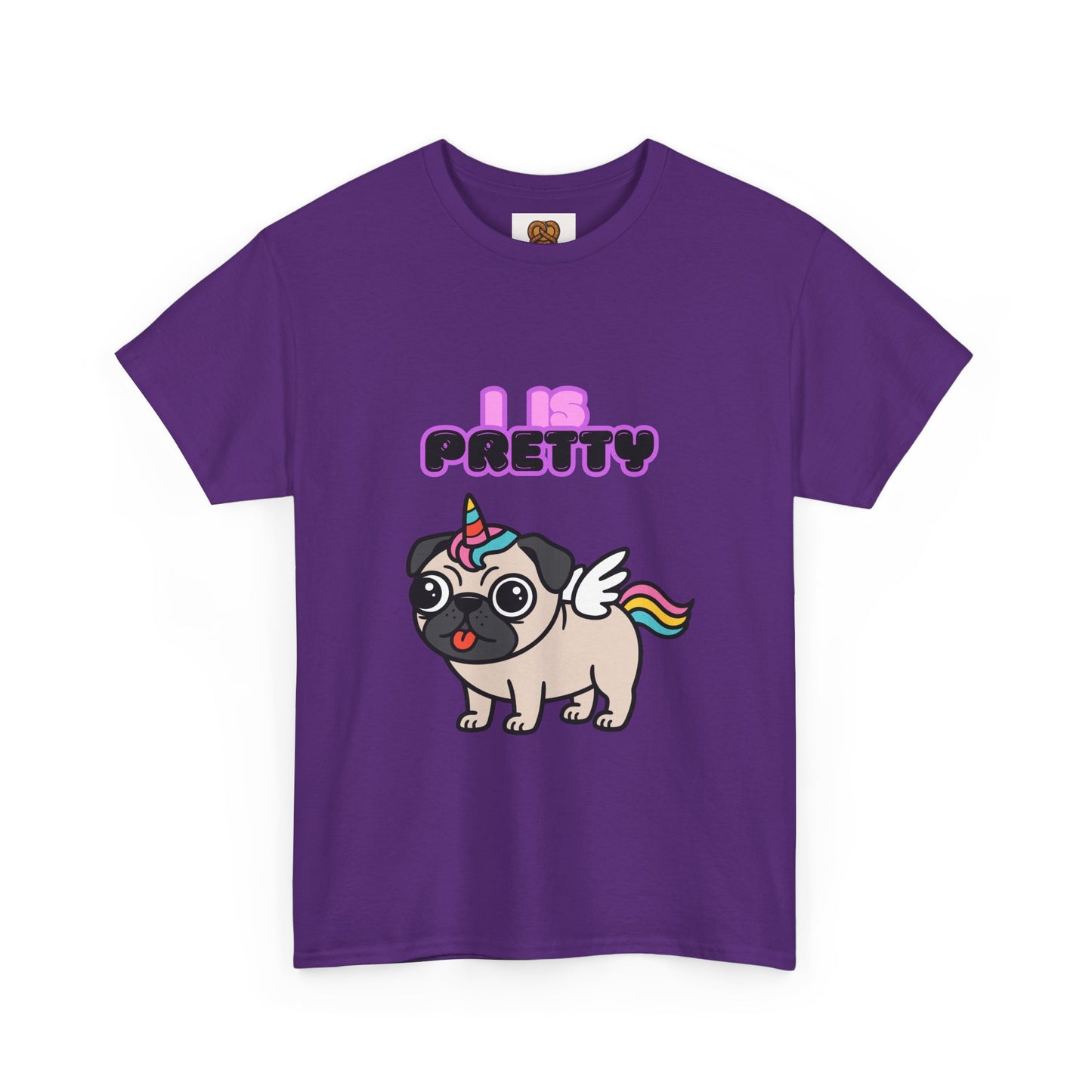 Pugicorn "I Is Pretty" Tee