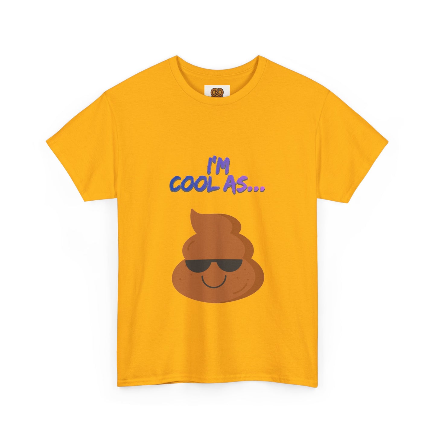 Cool Poop Emoji T-Shirt — "I’m Cool As..." Novelty Tee