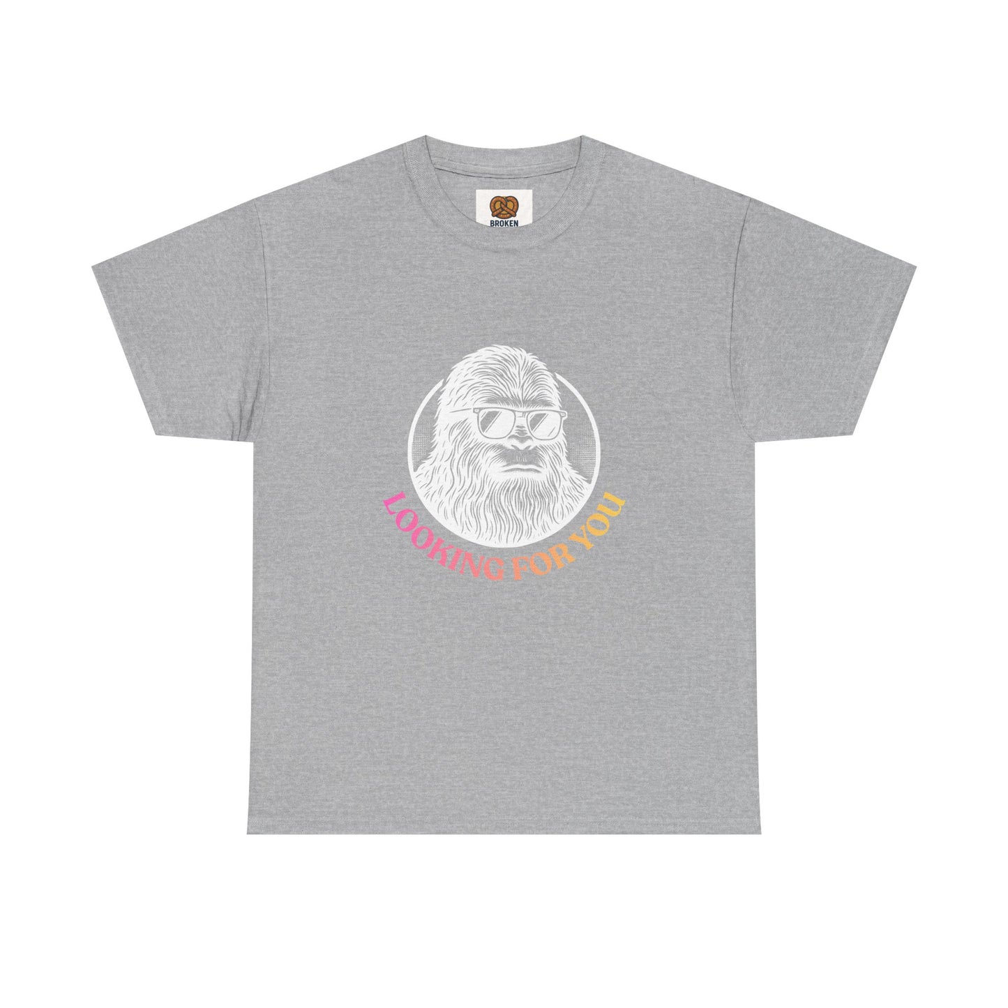Looking For You Sasquatch T-Shirt — Retro Bigfoot Graphic Tee
