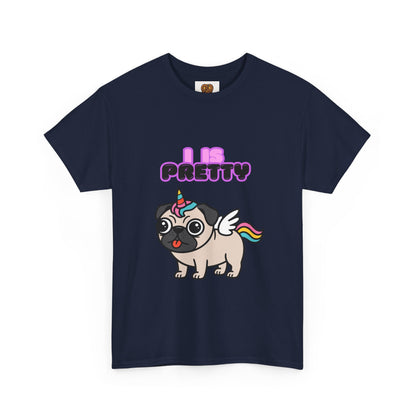 Pugicorn "I Is Pretty" Tee