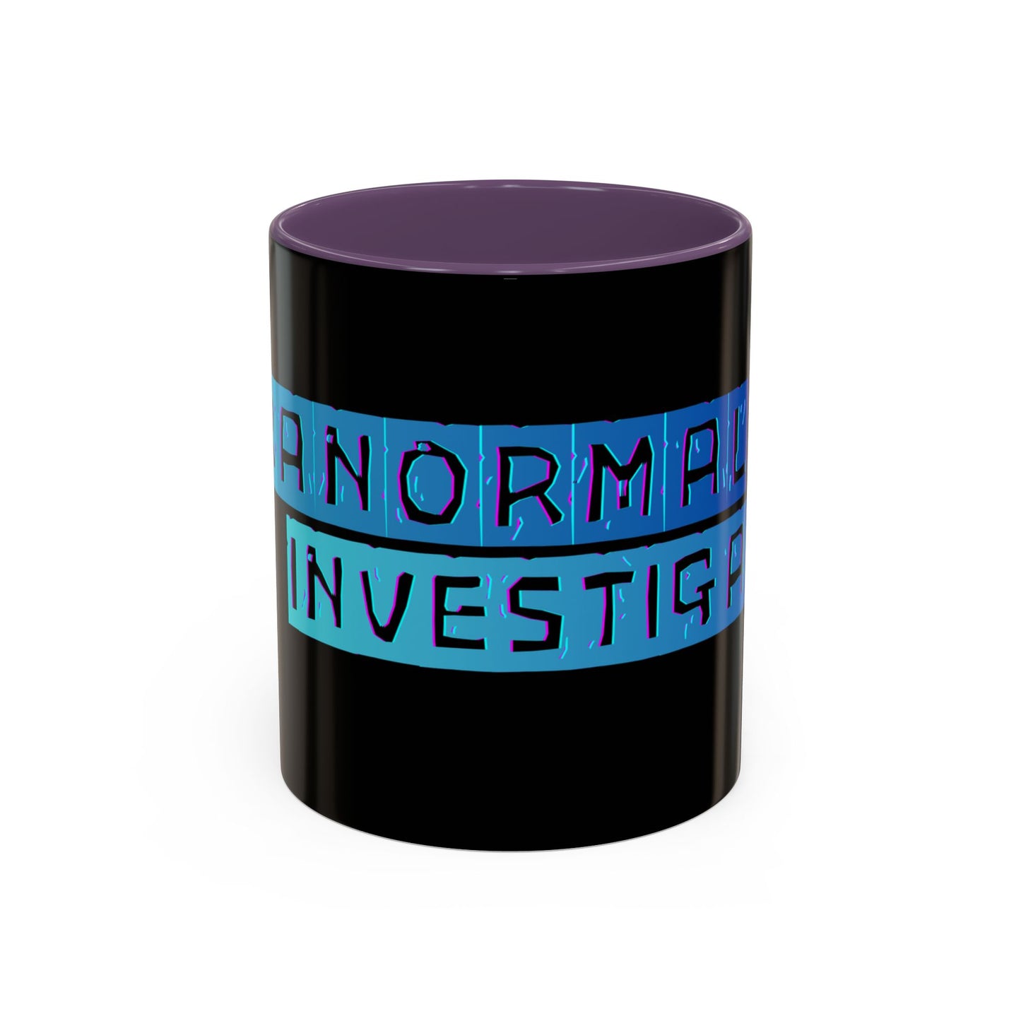 Paranormal Investigator Accent Coffee Mug – Blue Ribbon Design (11/15oz)