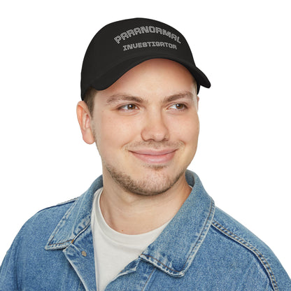 Paranormal Investigator Baseball Cap — Embroidered Ghost Hunting Hat