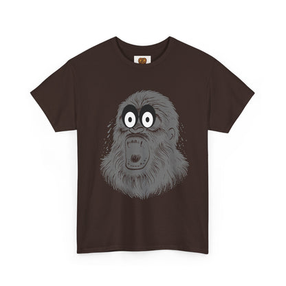 Screaming Ape Graphic Tee — Retro Monochrome Primate Design