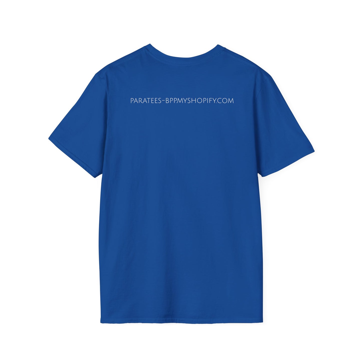 PARATEES Graphic T‑Shirt — Urban Night Photo Design with 'PARATEES' Text