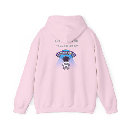 Astronaut UFO Hoodie — "Carried Away" Space Abduction Sweatshirt