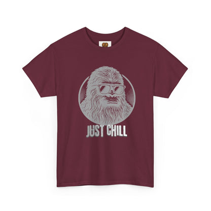 Just Chill Sasquatch T-Shirt — Funny Bigfoot Graphic Tee