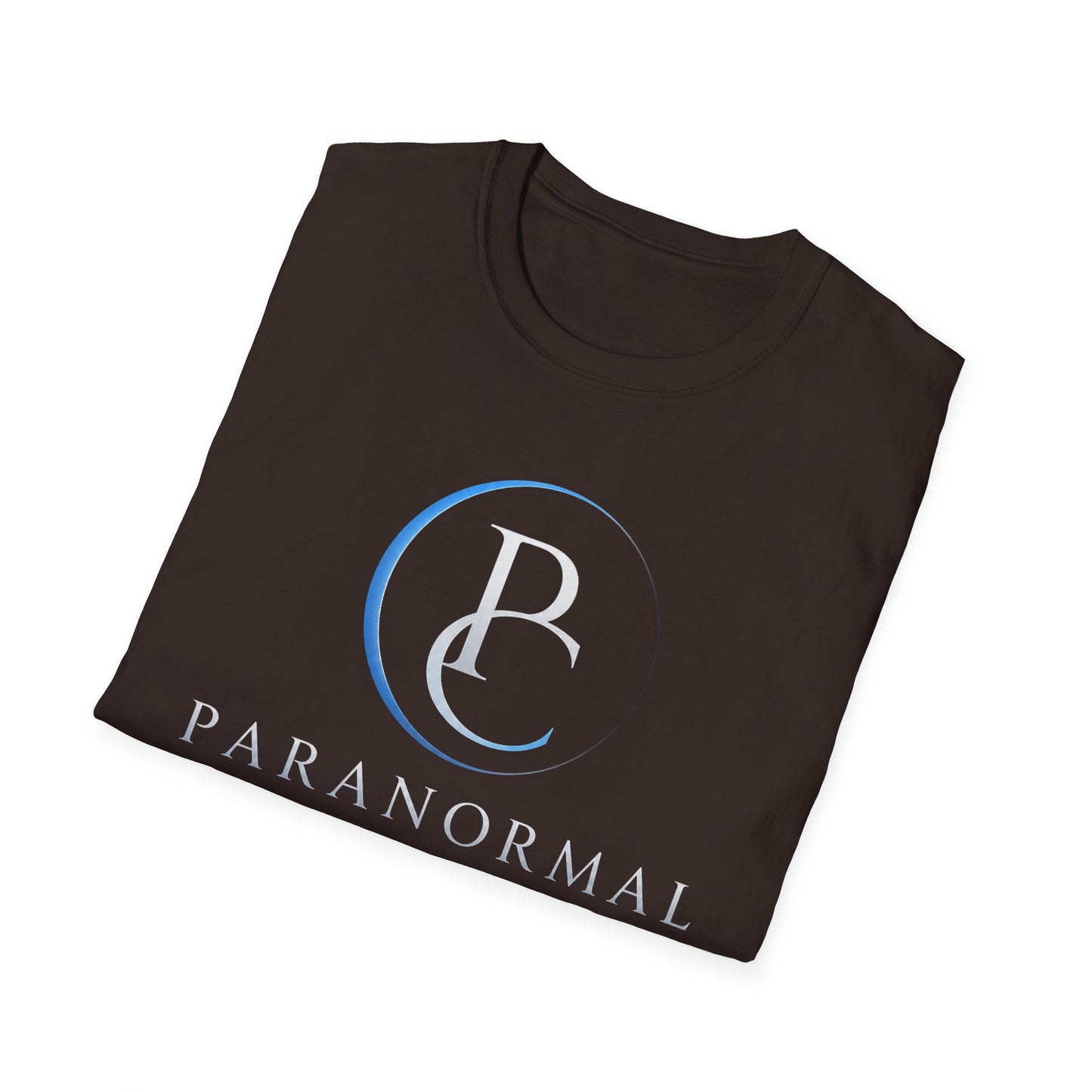 Paranormal Consultant Logo T-Shirt — 'Follow on All Social Media' Back Tee