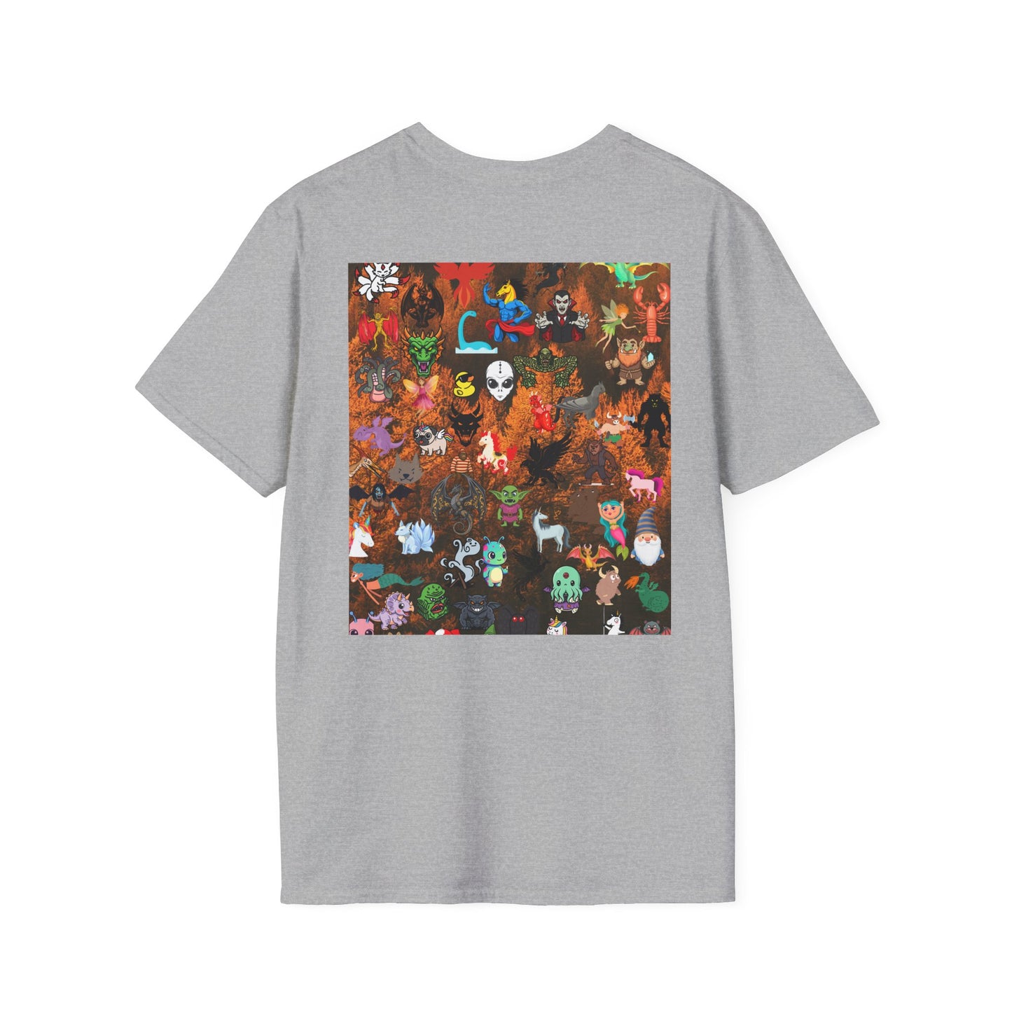 Where's Bigfoot T-Shirt — Hidden Monster Graphic Tee with Game on Back