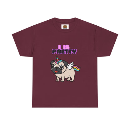 Pugicorn "I Is Pretty" Tee