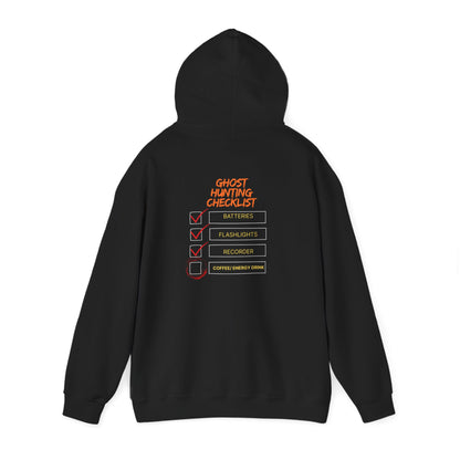 Hunting Checklist Hoodie — Funny Ghost Hunt Crewneck Sweatshirt