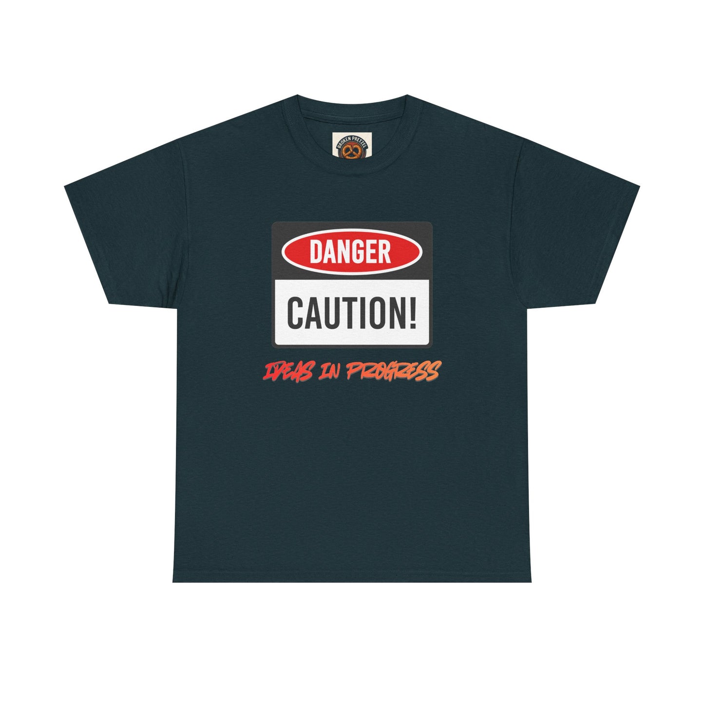 Caution! Danger 'Work In Progress' Graphic Tee