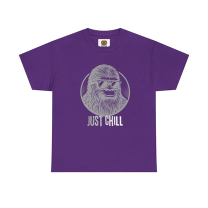 Just Chill Sasquatch T-Shirt — Funny Bigfoot Graphic Tee