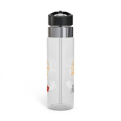 20oz Tritan Sport Bottle — 'Liver' Fitness Water Bottle with Motivational Design