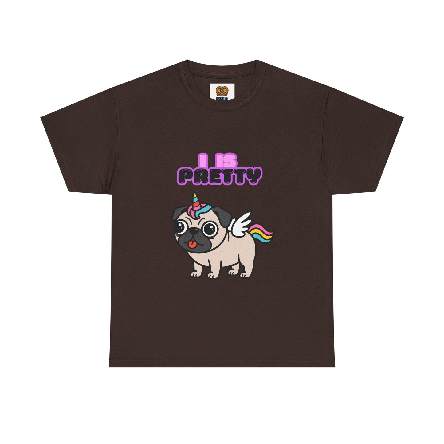 Pugicorn "I Is Pretty" Tee