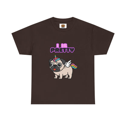 Pugicorn "I Is Pretty" Tee