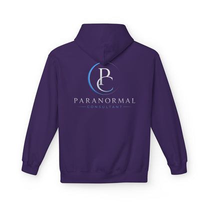 Paranormal Consultant Hoodie — Logo Pullover for Ghost Hunters & Occult Professionals