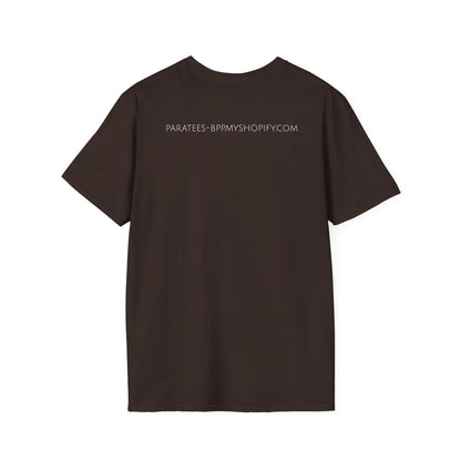 PARATEES Graphic T‑Shirt — Urban Night Photo Design with 'PARATEES' Text