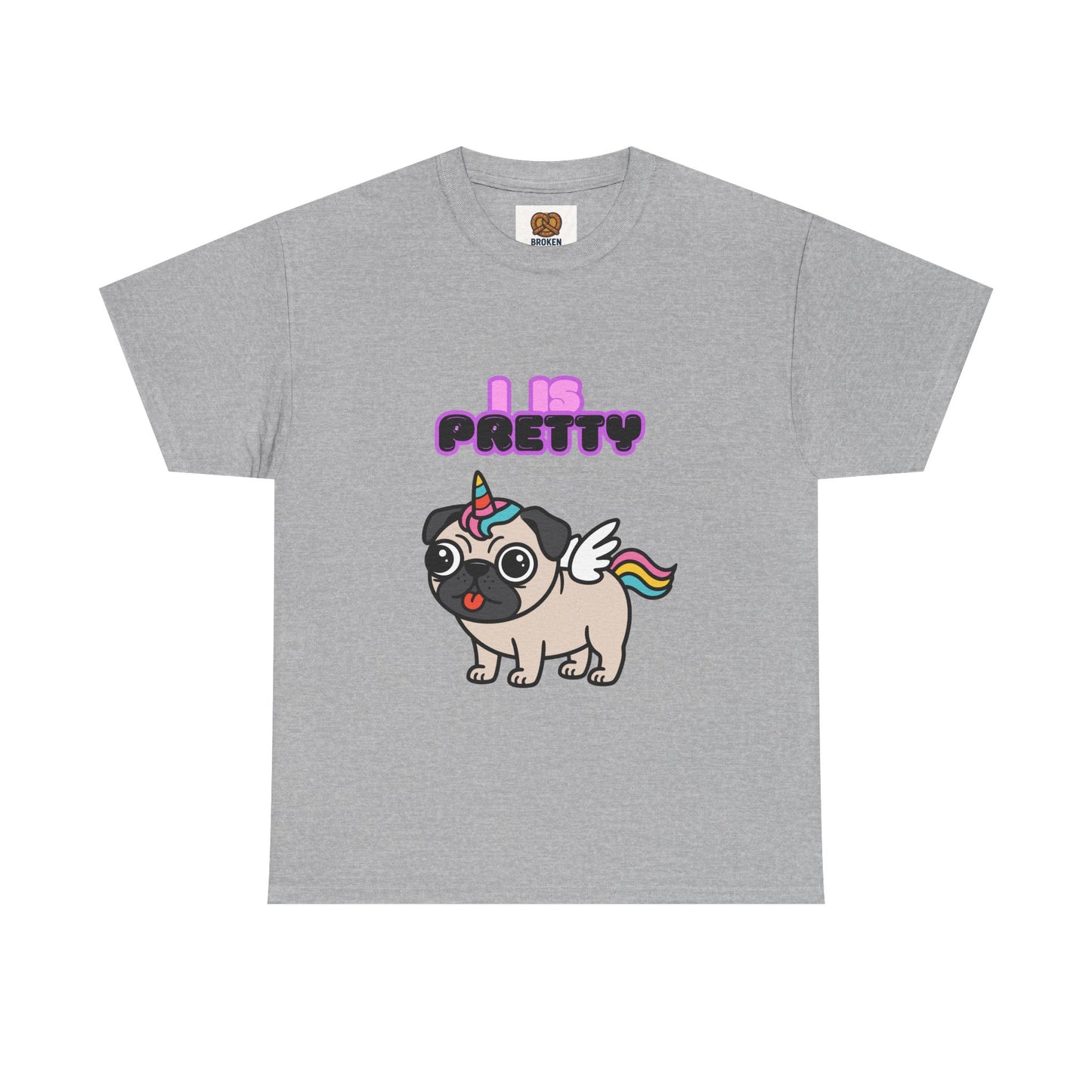 Pugicorn "I Is Pretty" Tee