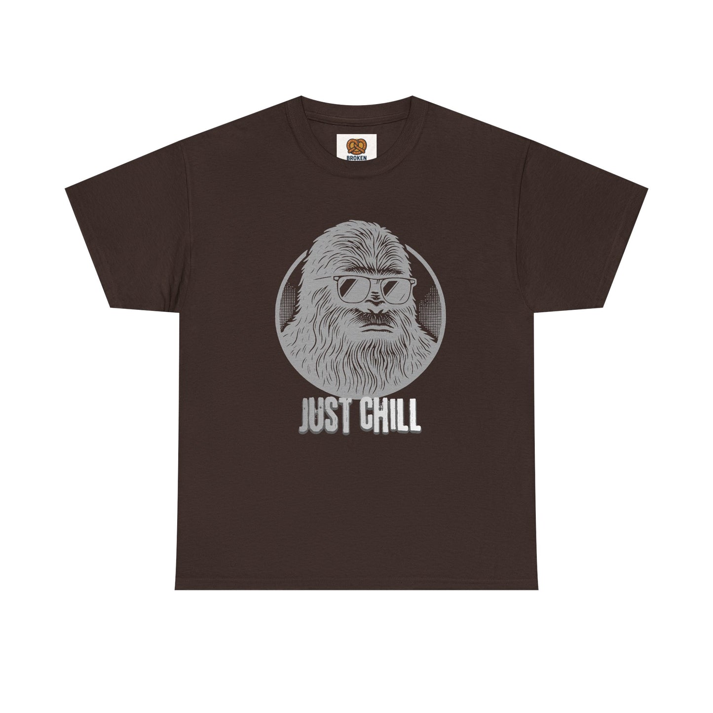Just Chill Sasquatch T-Shirt — Funny Bigfoot Graphic Tee