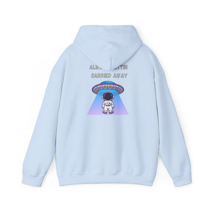Astronaut UFO Hoodie — "Carried Away" Space Abduction Sweatshirt