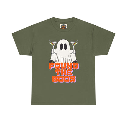 Found the Boos Ghost Tee — Funny Halloween Martini Party T-Shirt