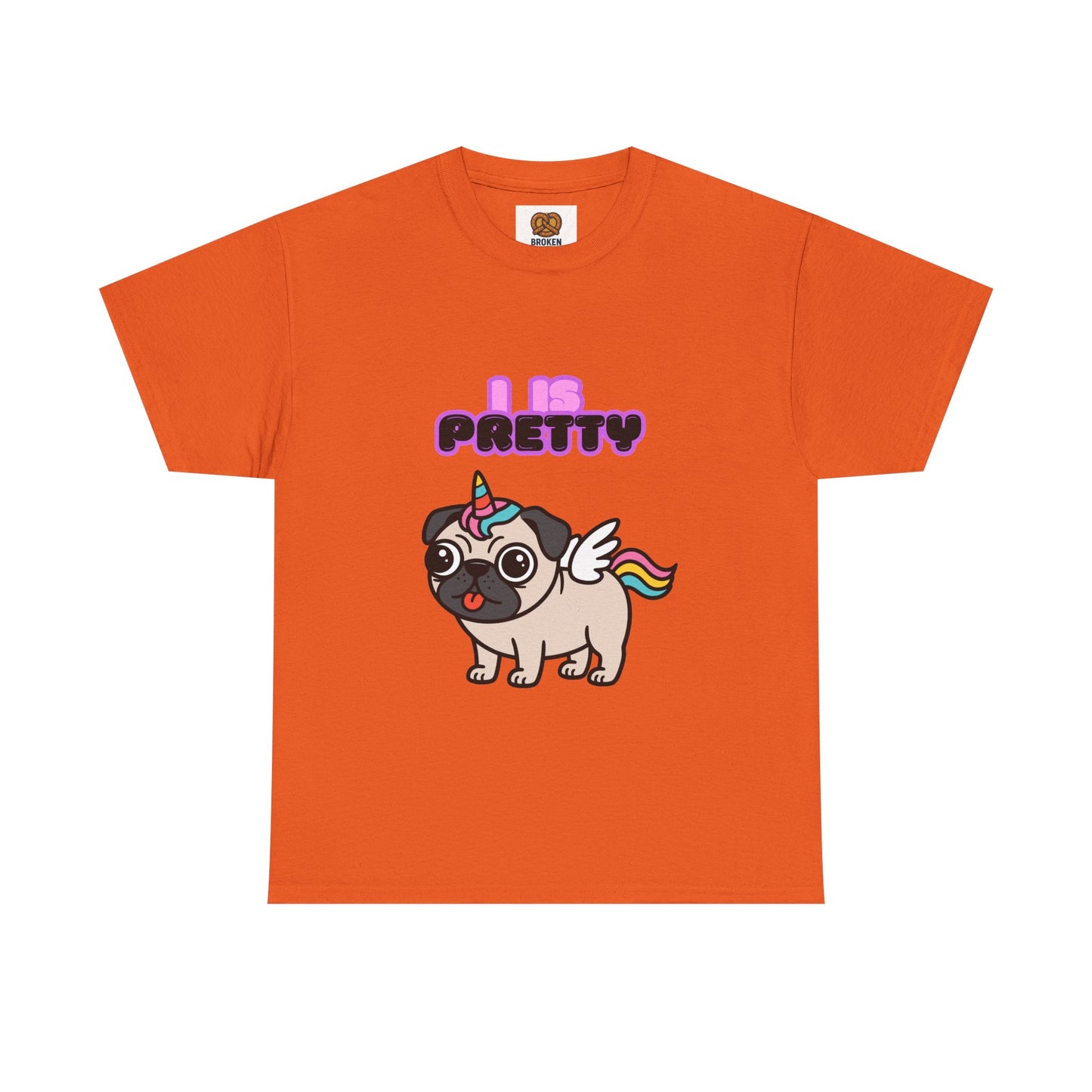 Pugicorn "I Is Pretty" Tee
