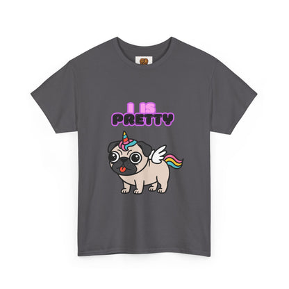 Pugicorn "I Is Pretty" Tee