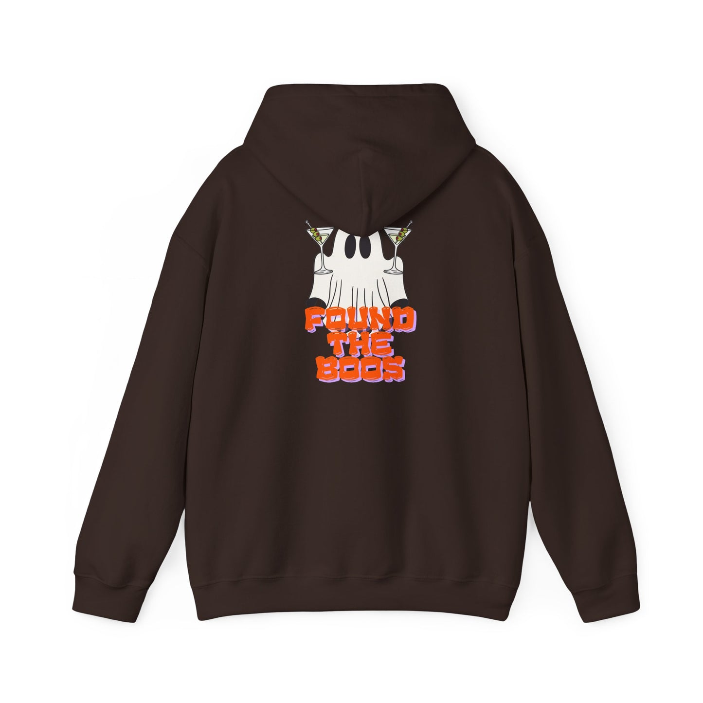 Found The Boos Hoodie — Cute Ghost Halloween Pullover with 'Found The Boos' Text