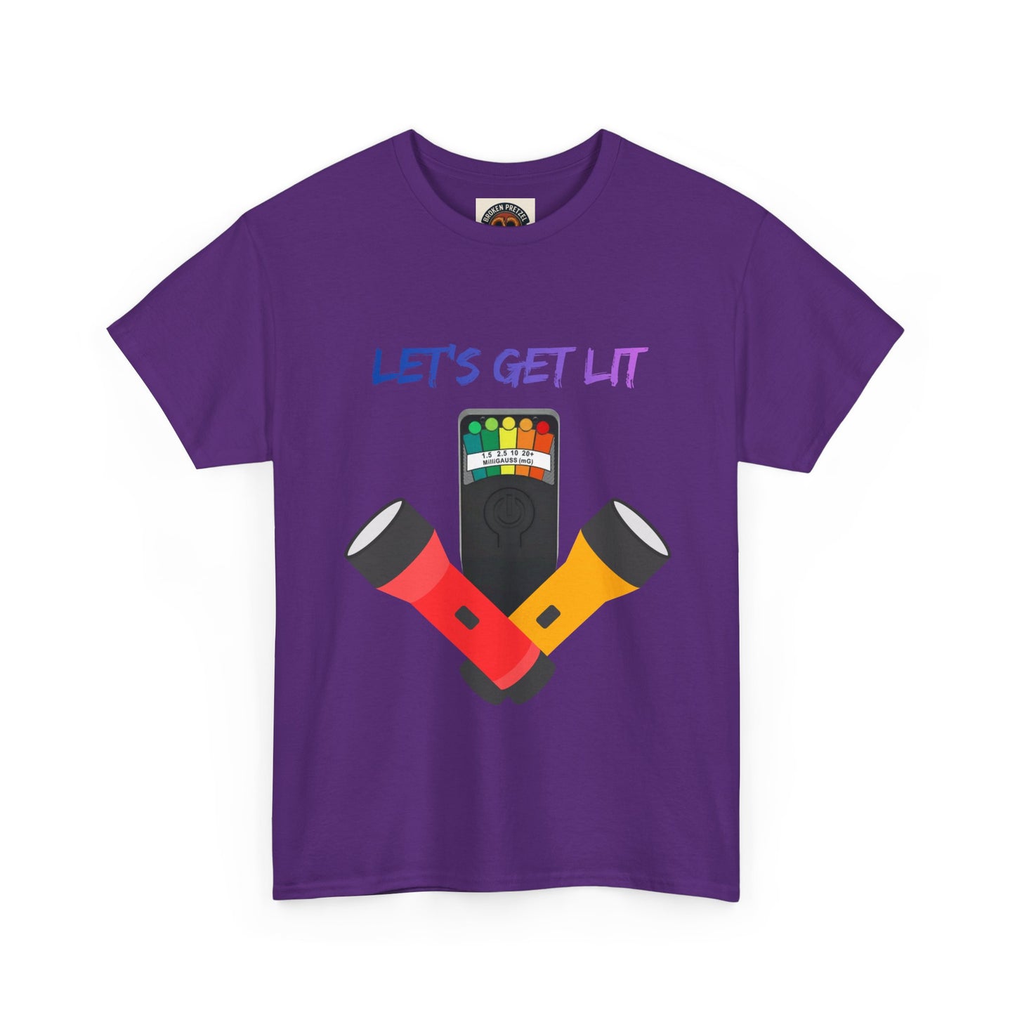 Let's Get Lit Flashlight Ghost Hunting T-Shirt