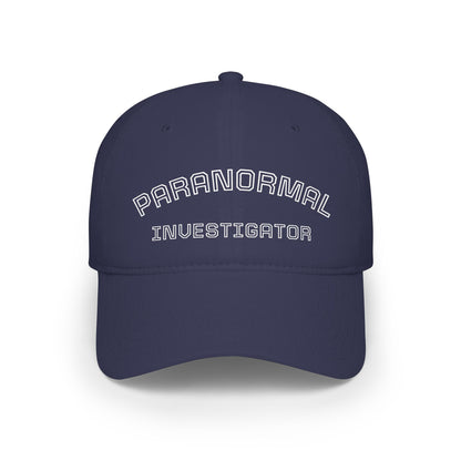 Paranormal Investigator Baseball Cap — Embroidered Ghost Hunting Hat