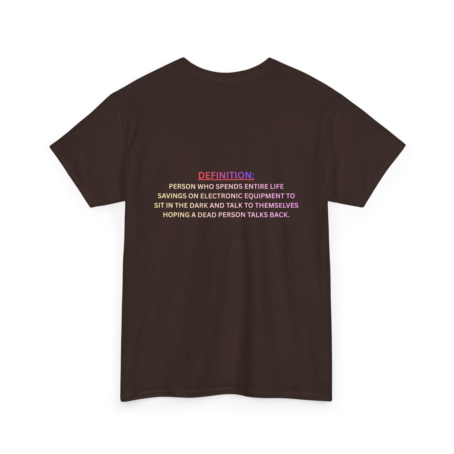 Paranormal Investigator T‑Shirt — Definition Graphic Tee for Ghost Hunters & Halloween