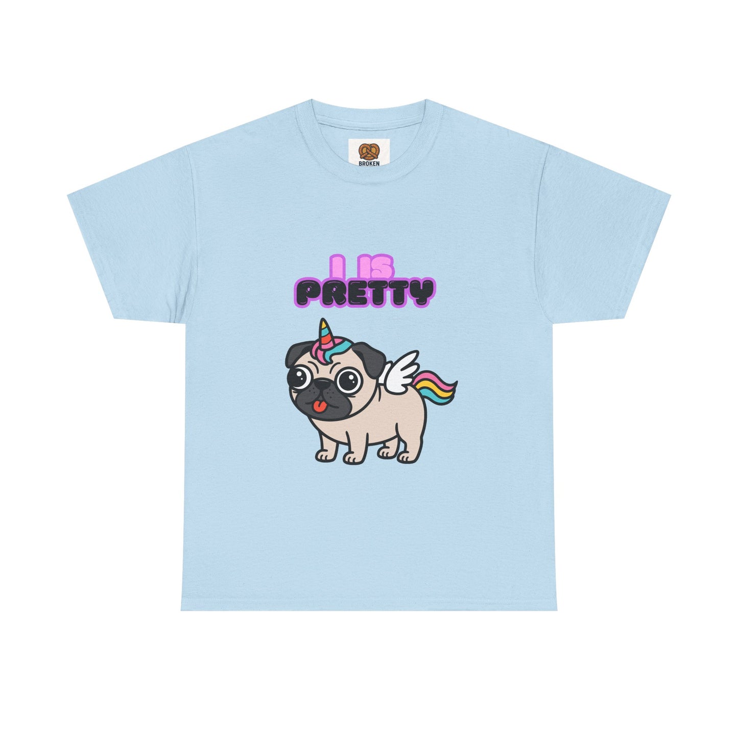 Pugicorn "I Is Pretty" Tee