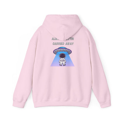 Astronaut UFO Hoodie — "Carried Away" Space Abduction Sweatshirt
