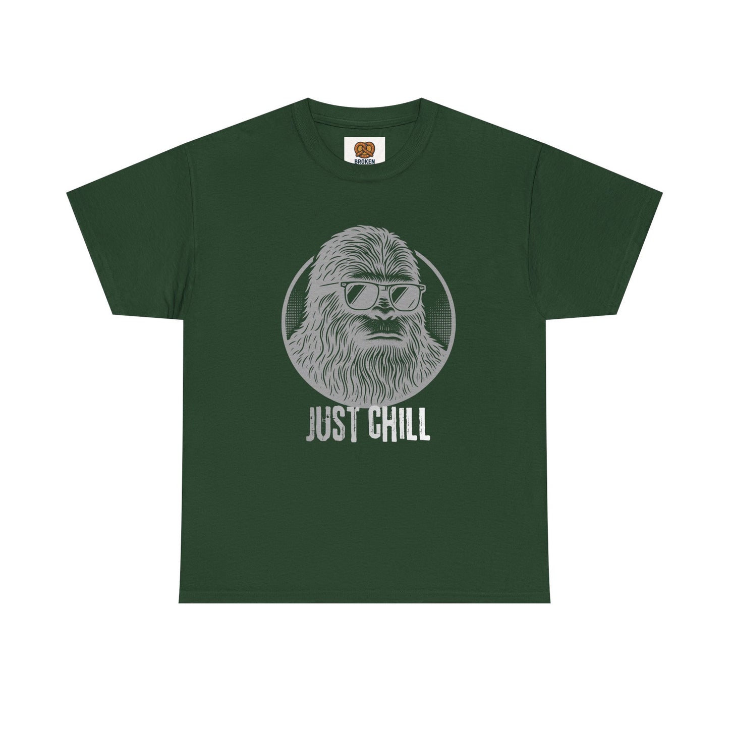 Just Chill Sasquatch T-Shirt — Funny Bigfoot Graphic Tee