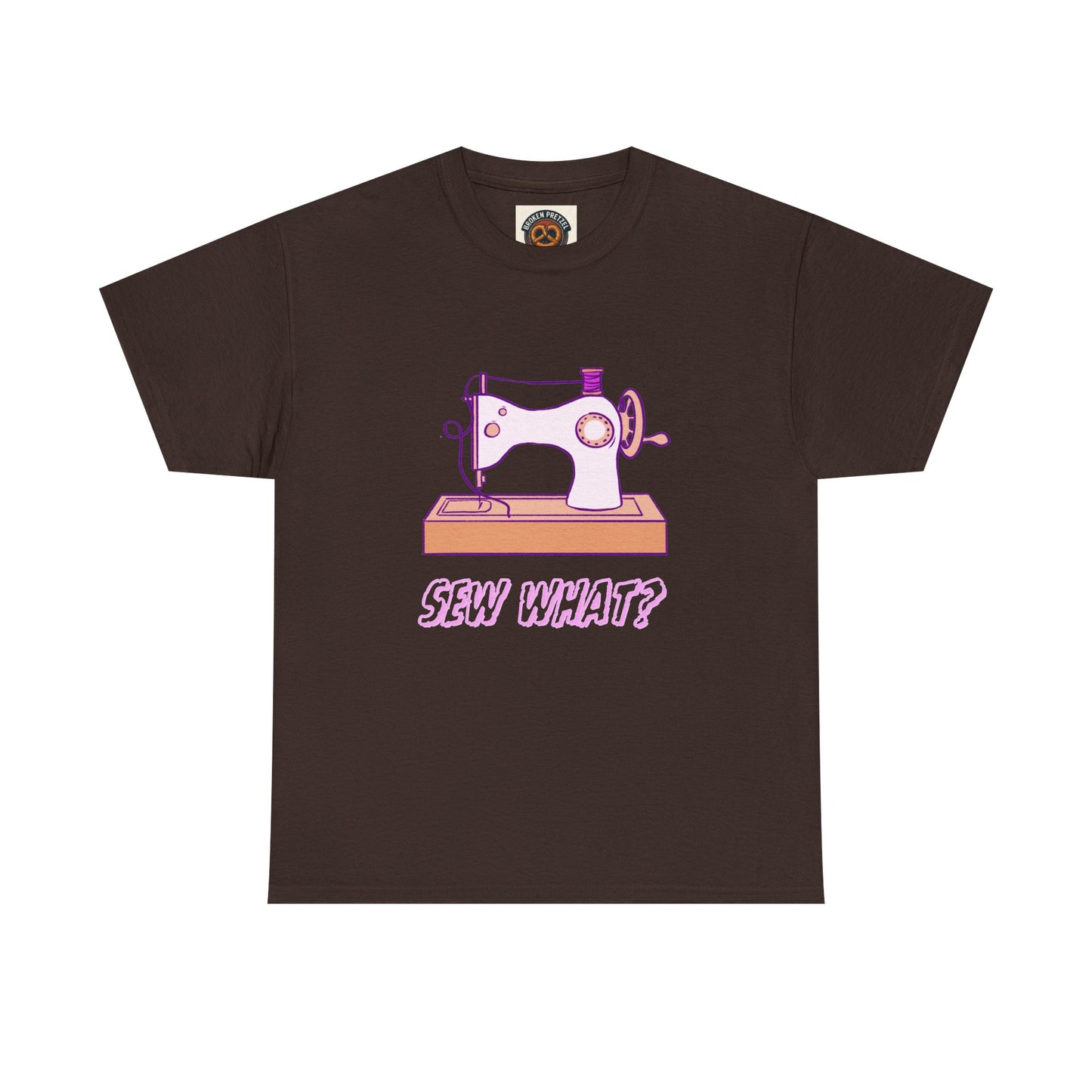 Sew What? Vintage Sewing Machine Tee — Funny Sewing Gift