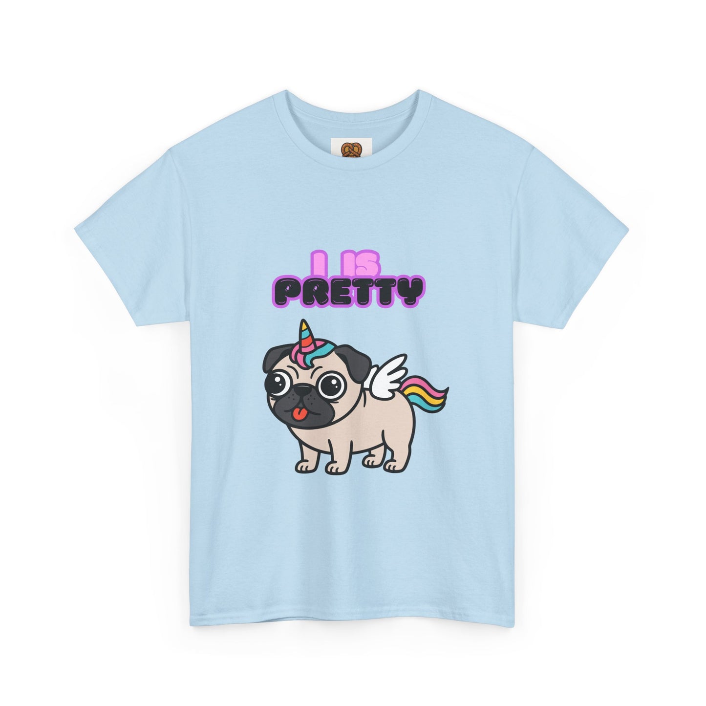 Pugicorn "I Is Pretty" Tee