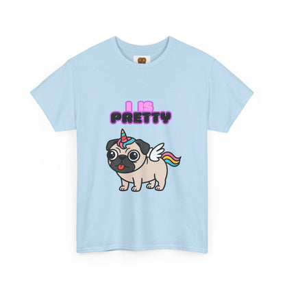Pugicorn "I Is Pretty" Tee