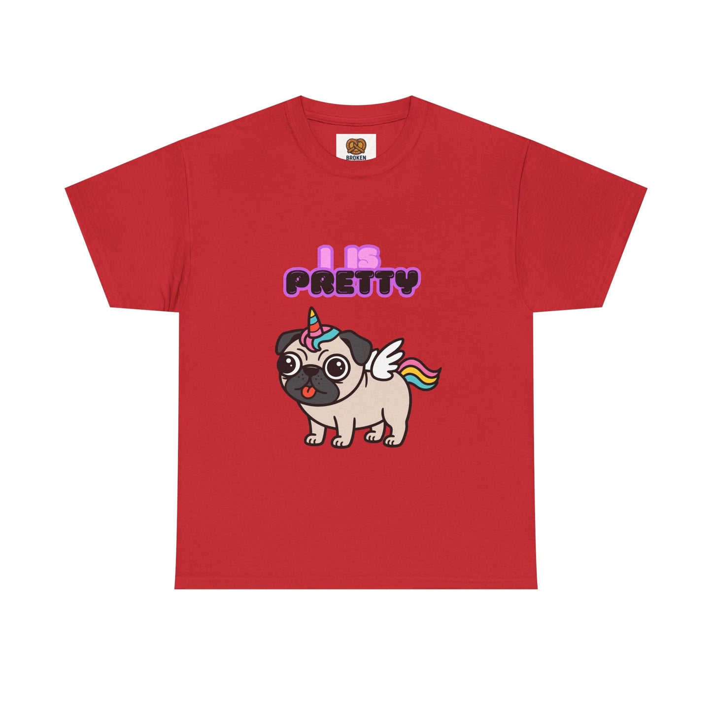Pugicorn "I Is Pretty" Tee