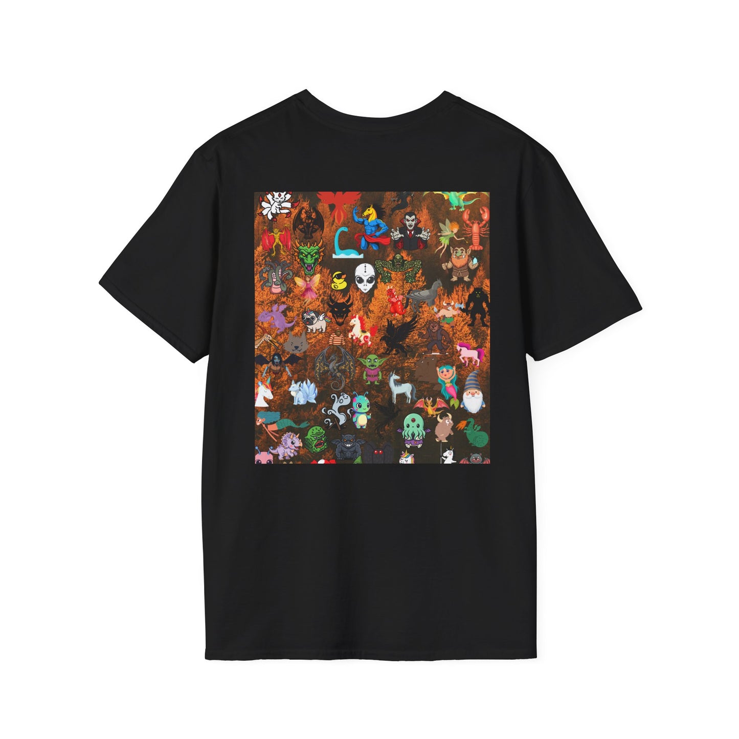 Where's Bigfoot T-Shirt — Hidden Monster Graphic Tee with Game on Back