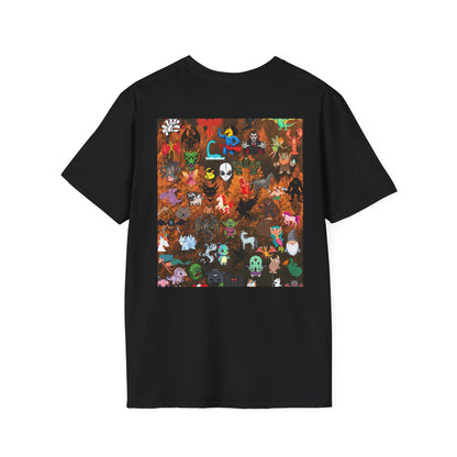 Where's Bigfoot T-Shirt — Hidden Monster Graphic Tee with Game on Back