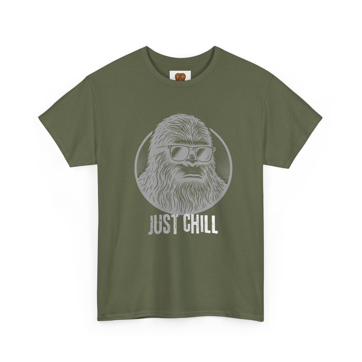 Just Chill Sasquatch T-Shirt — Funny Bigfoot Graphic Tee