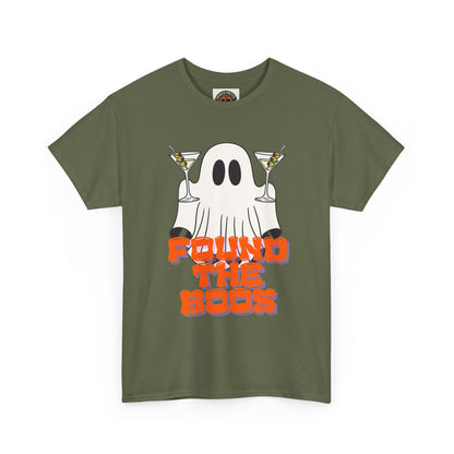 Found the Boos Ghost Tee — Funny Halloween Martini Party T-Shirt